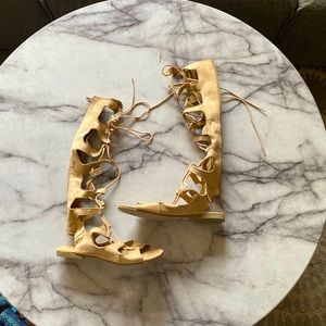 Charlotte Russe Gladiator Flats